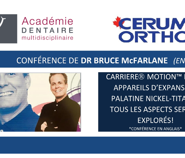 Conférence de Dr Bruce McFarlane (en anglais)